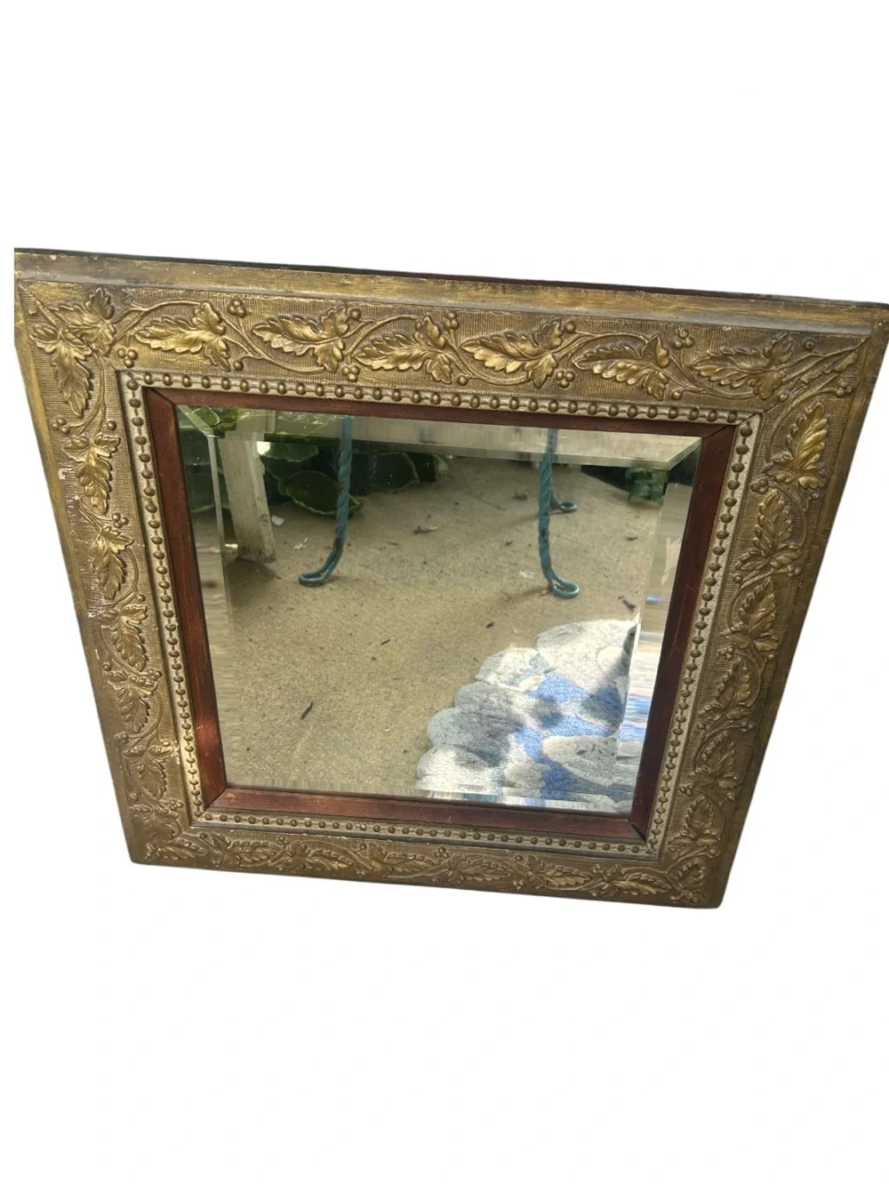 Antique Ornate Wall Mirror